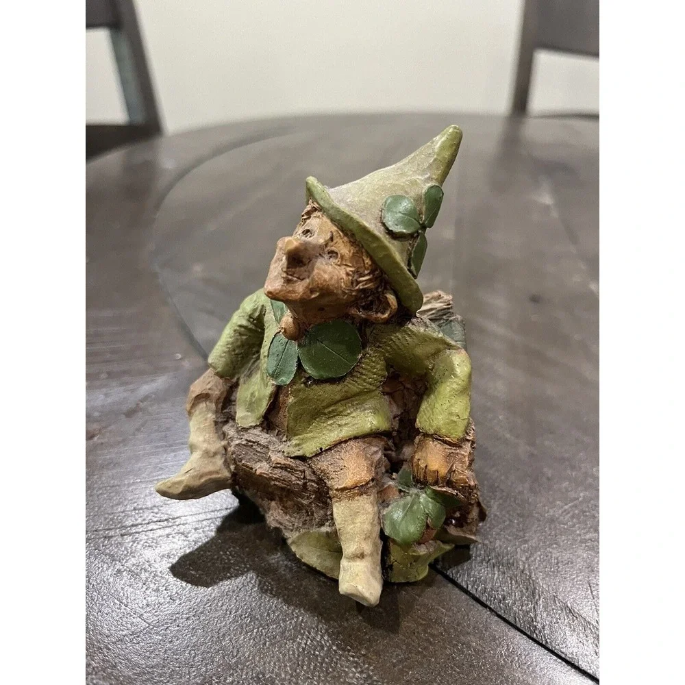 Tom Clark Gnome- Patrick- 1980's Rare Vtg Cain Studio Legs‎ Hanging No Coin